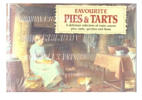 Lomond Books Favourite Pies Tarts Recipes Book Earrings