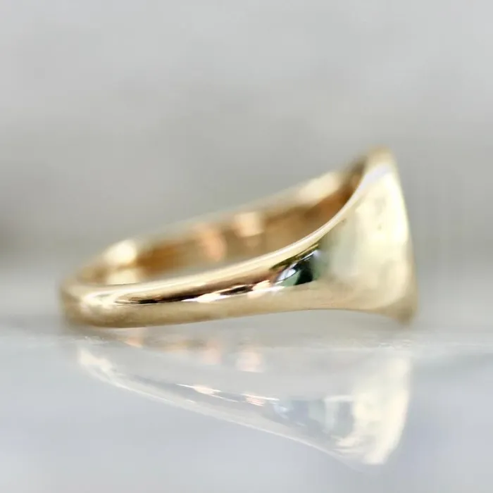 Made By Gem Breakfast Rings Pancake Engraved Signet Ring