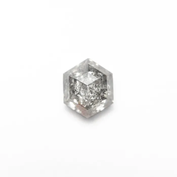 Misfit Diamonds Earrings 113ct 683x567x383mm Hexagon Rosecut 2545217
