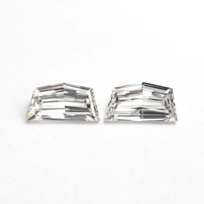 Misfit Diamonds Rings 085cttw 2pc 659x349x190mm 656x340x200mm VVS2VS1 HJ Epaulette Step Cut Matching Pair 2552301 Misfit Diamonds Rings 085cttw 2pc 659x349x190mm 656x340x200mm VVS2VS1 HJ Epaulette Step Cut Matching Pair 2552301