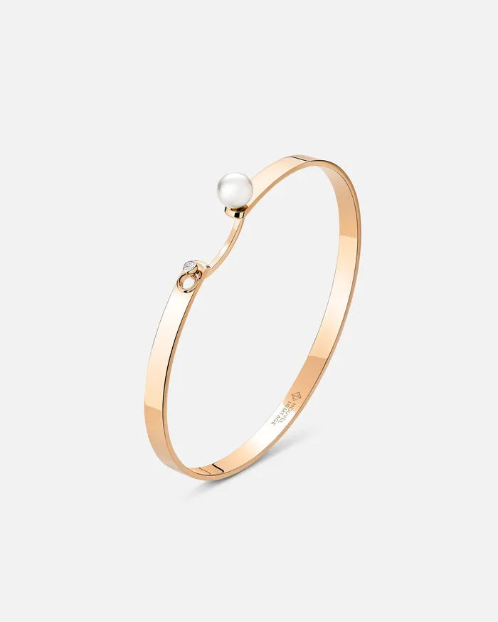 Mood Bracelets Lunch With Mom Mood Bangle in Rose Gold