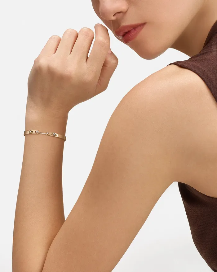 Mood Bracelets Reverie Mood Bangle in Yellow Gold Mood Bracelets Reverie Mood Bangle in Yellow Gold
