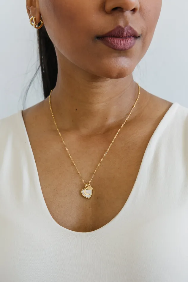 Necklaces Hey June Heart to Heart Necklace Base Necklaces Hey June Heart to Heart Necklace Base