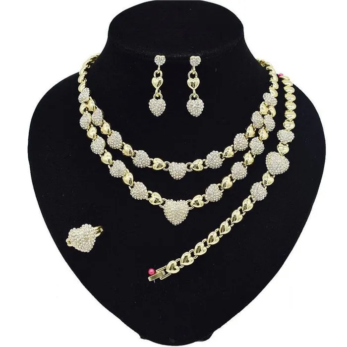 Necklaces Jewelvers Xo Layered Necklace Set Necklaces Jewelvers Xo Layered Necklace Set