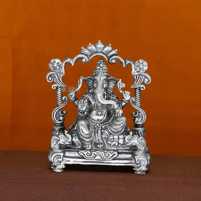 Necklaces TRIBAL ORNAMENTS 29 925 Sterling silver handmade Idol lord Ganesh statue Lord Ganesha known for his wisdom ability to remove obstacles diwali gift art699 Necklaces TRIBAL ORNAMENTS 29 925 Sterling silver handmade Idol lord Ganesh statue Lord Ganesha known for his wisdom ability to remove obstacles diwali gift art699