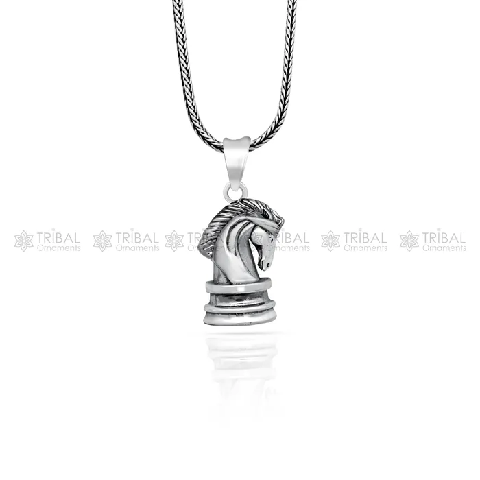 Necklaces TRIBAL ORNAMENTS 925 Sterling silver handmade unique design horse pendant nsp870 Necklaces TRIBAL ORNAMENTS 925 Sterling silver handmade unique design horse pendant nsp870