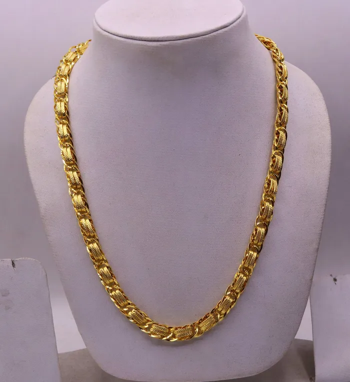 Necklaces TRIBAL ORNAMENTS Handmade 22kt yellow gold handmade designer amazing chain necklace handcrafted indian jewelry gifting ideas ch212 Necklaces TRIBAL ORNAMENTS Handmade 22kt yellow gold handmade designer amazing chain necklace handcrafted indian jewelry gifting ideas ch212