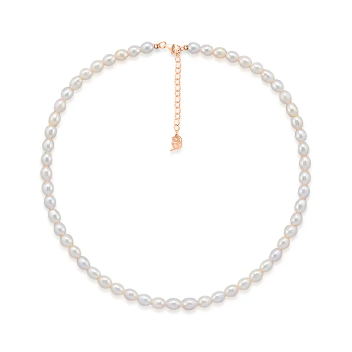 New Yorker Freshwater Pearl Necklace WN00423 Pearly Lustre Necklaces