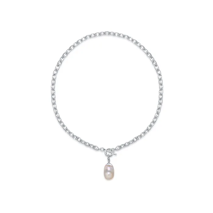 New Yorker Freshwater Pearl Necklace WN00520 Pearly Lustre Necklaces