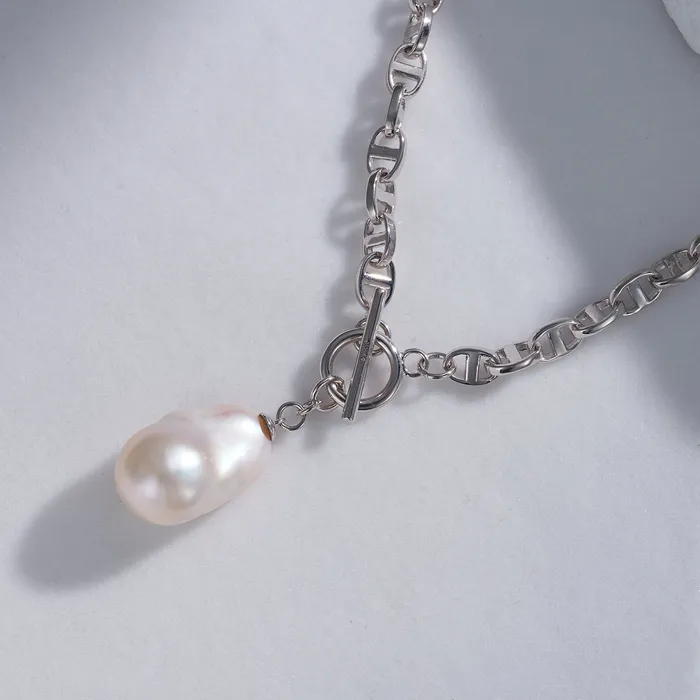 New Yorker Freshwater Pearl Necklace WN00520 Pearly Lustre Necklaces