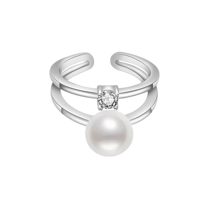 New Yorker Freshwater Pearl Ring WR00046 Pearly Lustre Rings