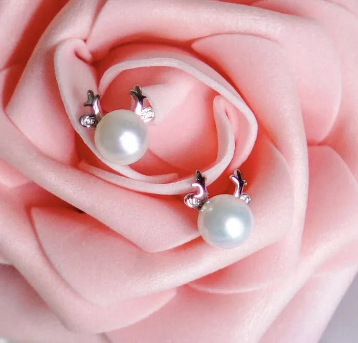 Pearly Lustre Earrings Wonderland Freshwater Pearl Set WS00009