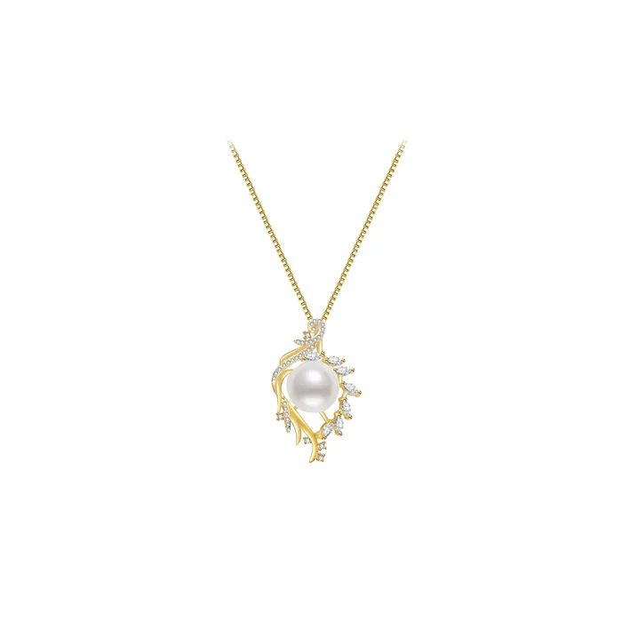 Pearly Lustre Necklaces Elegant Freshwater Pearl Necklace WN00092