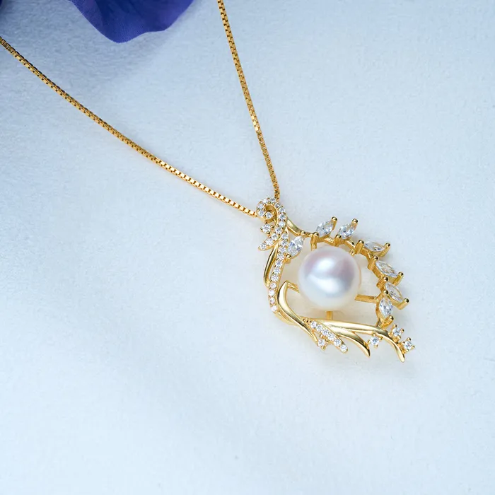 Pearly Lustre Necklaces Elegant Freshwater Pearl Necklace WN00092