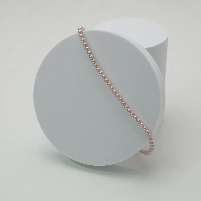 Pearly Lustre Necklaces Top Grade Purple Freshwater Pearl Necklace WN00436