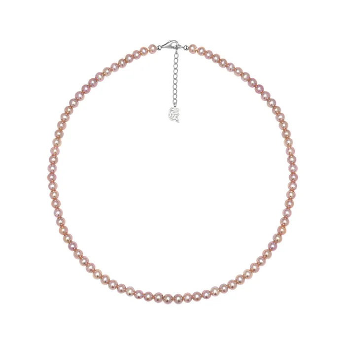 Pearly Lustre Necklaces Top Grade Purple Freshwater Pearl Necklace WN00436
