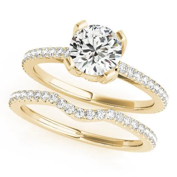 Pompeia Round Center Stone Diamond U Shaped 4 Prong Crown High Shoulders Ring Fire Brilliance Rings Pompeia Round Center Stone Diamond U Shaped 4 Prong Crown High Shoulders Ring Fire Brilliance Rings