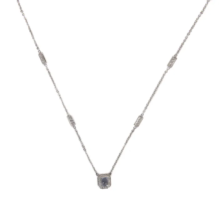 PreOwned Penny Preville Chalcedony and Diamond Necklace Penny Preville Necklaces