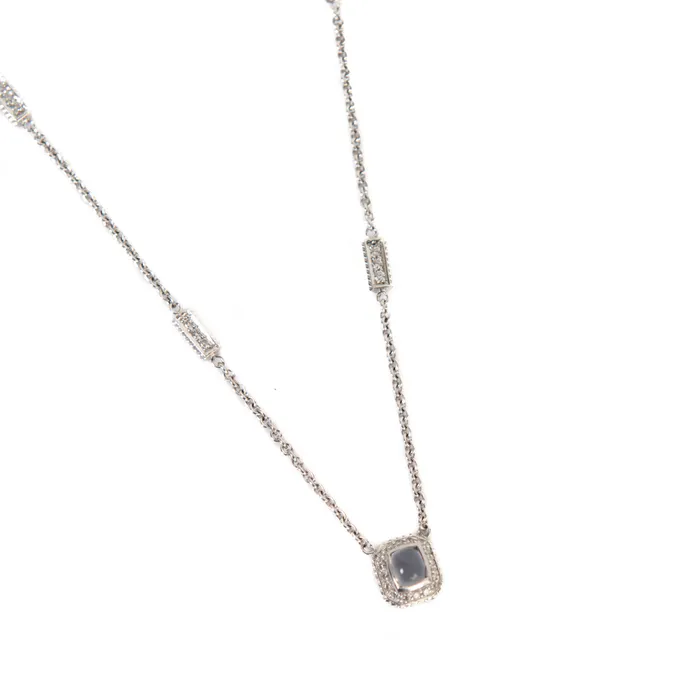 PreOwned Penny Preville Chalcedony and Diamond Necklace Penny Preville Necklaces