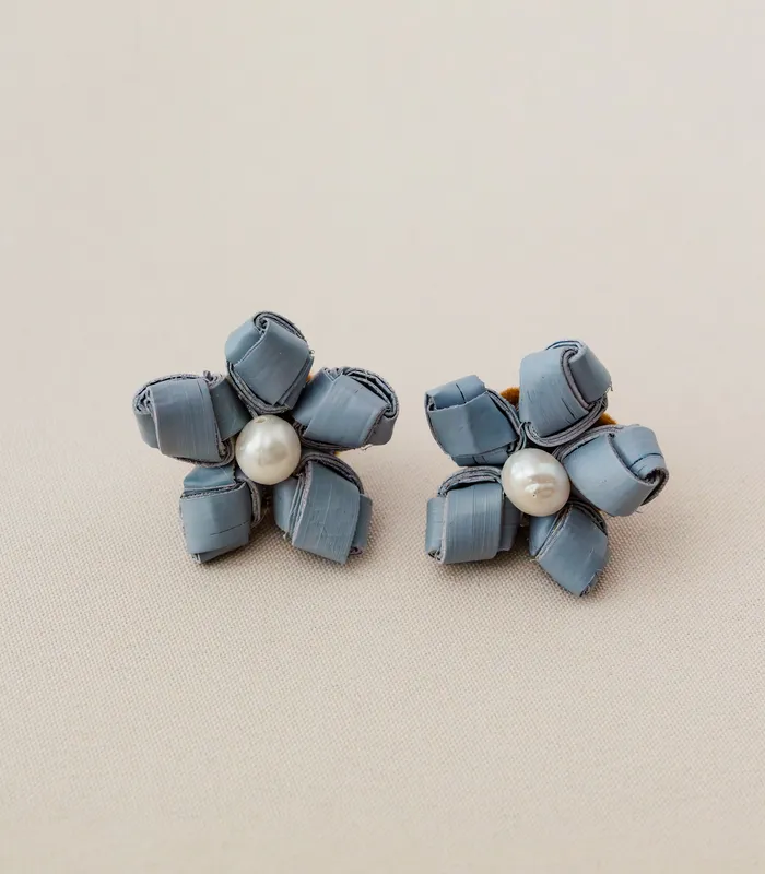 Punique Earrings Gabriela Silang Palmera Pearl Studs