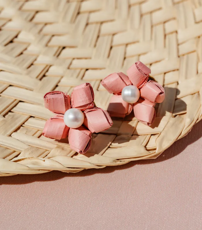 Punique Earrings Gabriela Silang Palmera Pearl Studs