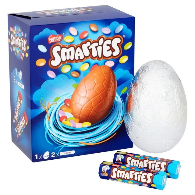 Ramsden International Earrings Nestle Smarties Large Egg 188g