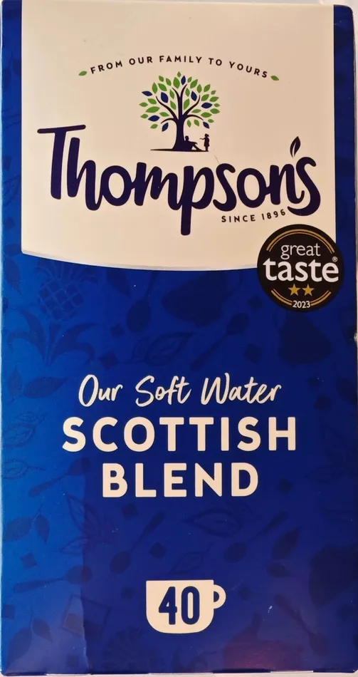 Ramsden International Earrings Thompsons Scottish Blend 40 Tea Bags