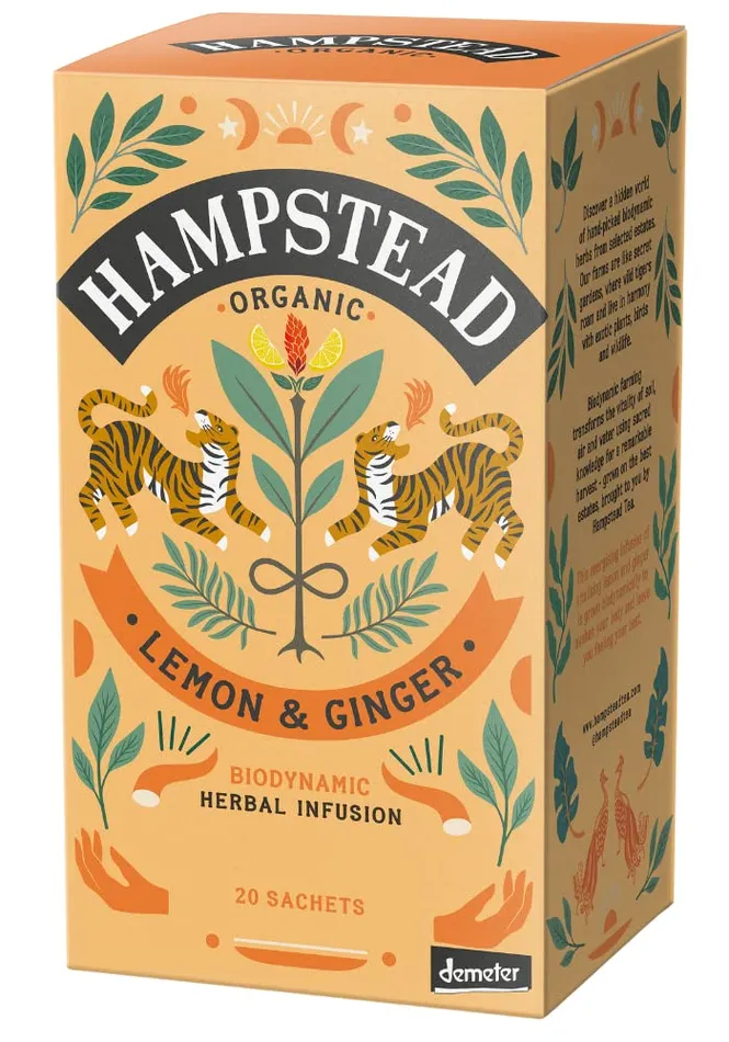 Ramsden International Necklaces Hampstead Organic Lemon and Ginger Tea