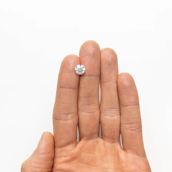 Rings 201ct 796x788x501mm Fancy Grey Round Brilliant 1826401 Misfit Diamonds