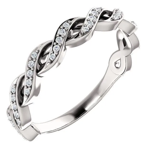 Rings Kenla Round Diamond or Moissanite 34 Eternity Channel with Prongs Infinity Band Fire Brilliance Rings Kenla Round Diamond or Moissanite 34 Eternity Channel with Prongs Infinity Band Fire Brilliance