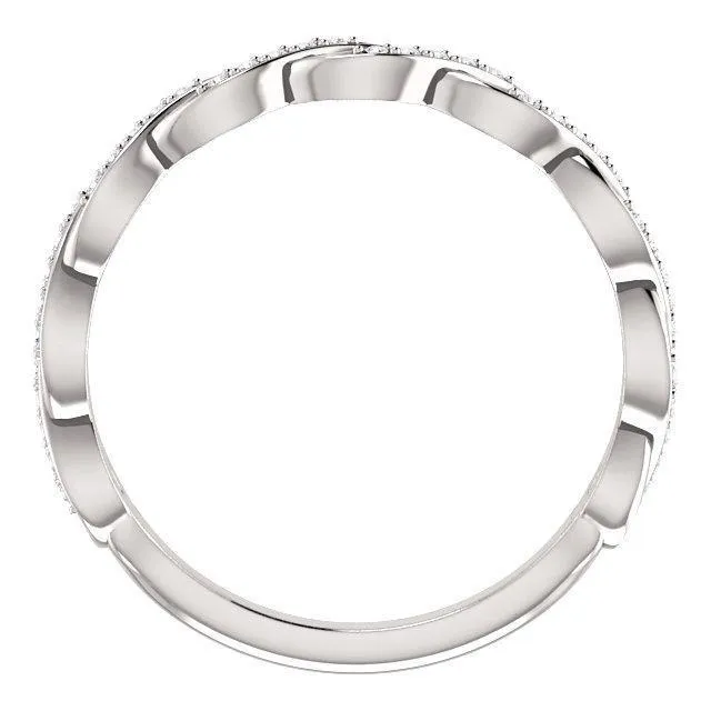Rings Kenla Round Diamond or Moissanite 34 Eternity Channel with Prongs Infinity Band Fire Brilliance 