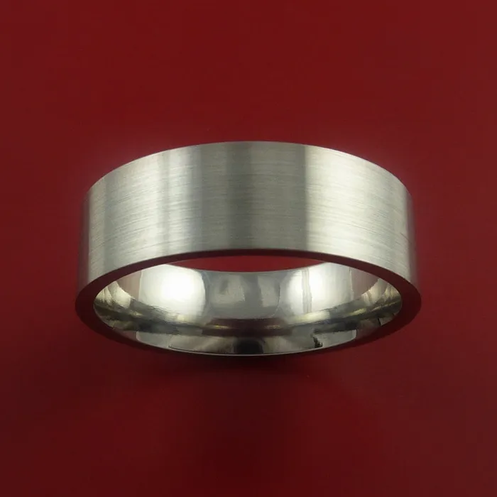 Rings Lashbrook Titanium Wedding Band Classic Engagement Ring Made to Any Sizing and Finish 322 Rings Lashbrook Titanium Wedding Band Classic Engagement Ring Made to Any Sizing and Finish 322