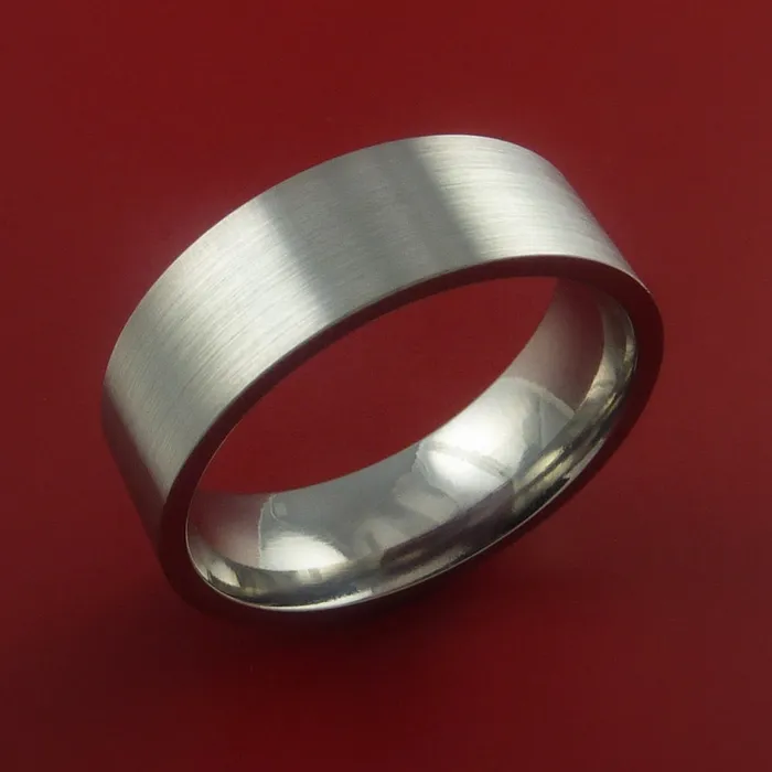 Rings Lashbrook Titanium Wedding Band Classic Engagement Ring Made to Any Sizing and Finish 322 Rings Lashbrook Titanium Wedding Band Classic Engagement Ring Made to Any Sizing and Finish 322