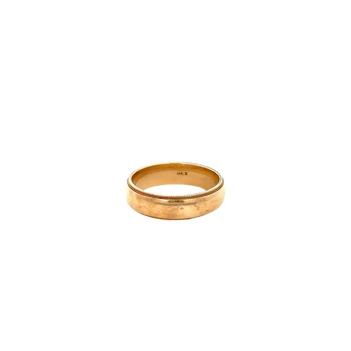 Rings Store 5a Luxury Preowned Goods PreOwned Gents Miligrain Band