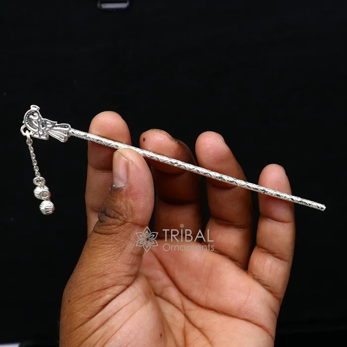 Rings TRIBAL ORNAMENTS 5 Flute divine 925 sterling silver handmade idol krishna flute silver bansuri laddu gopala flute little krishna flute puja art su1122 Rings TRIBAL ORNAMENTS 5 Flute divine 925 sterling silver handmade idol krishna flute silver bansuri laddu gopala flute little krishna flute puja art su1122