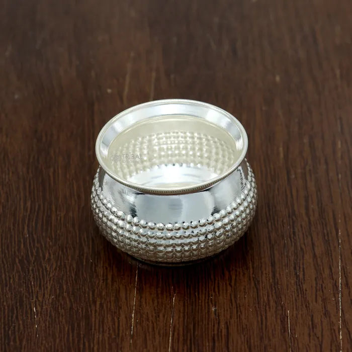 Rings TRIBAL ORNAMENTS 925 sterling silver handmade gorgeous small idols Prasadam box trinket box container box elegant silver article utensil su1283 Rings TRIBAL ORNAMENTS 925 sterling silver handmade gorgeous small idols Prasadam box trinket box container box elegant silver article utensil su1283