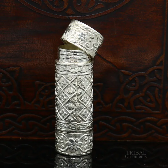 Rings TRIBAL ORNAMENTS 925 sterling silver handmade small pill box Tobacco box storage box silver utensils silver box personal box mens accessories su618 Rings TRIBAL ORNAMENTS 925 sterling silver handmade small pill box Tobacco box storage box silver utensils silver box personal box mens accessories su618