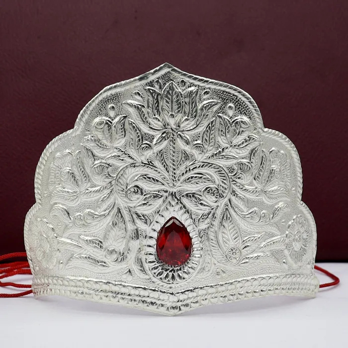 Rings TRIBAL ORNAMENTS 925 sterling silver vintage antique design mukut crown amazing handmade enamel design silver god crown home temple god hat su1269 Rings TRIBAL ORNAMENTS 925 sterling silver vintage antique design mukut crown amazing handmade enamel design silver god crown home temple god hat su1269