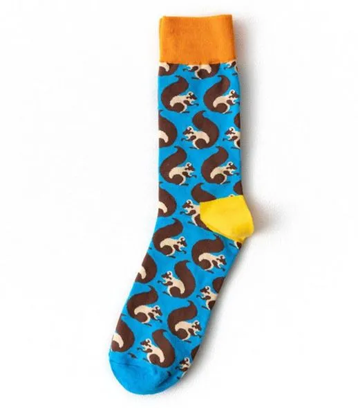 SF615 Blue Squirrel Socks POLLY Rings