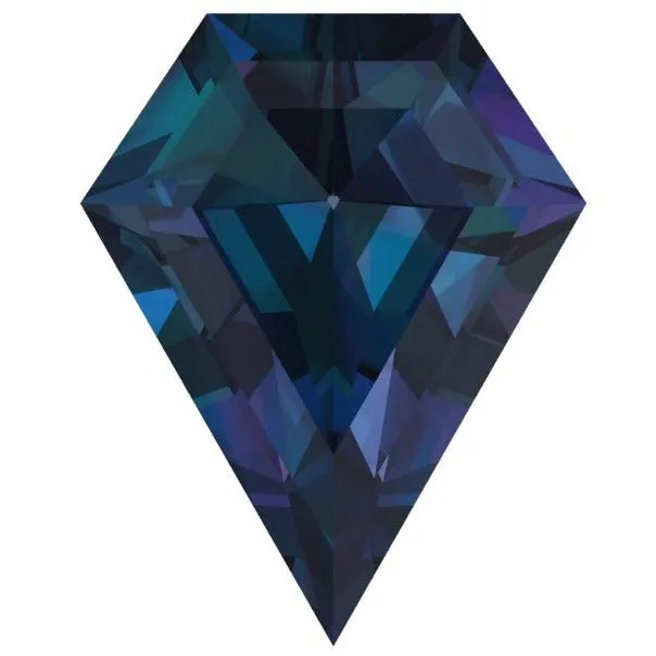 Shield FAB LabGrown Alexandrite Gems Fire Brilliance Earrings