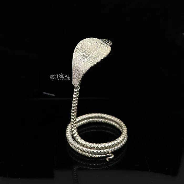 Shiva Snake Solid silver handmade Divine vintage style mini snake or shiva snake for puja or worshipping solid Diwali puja article su1147 TRIBAL ORNAMENTS Earrings Shiva Snake Solid silver handmade Divine vintage style mini snake or shiva snake for puja or worshipping solid Diwali puja article su1147 TRIBAL ORNAMENTS Earrings