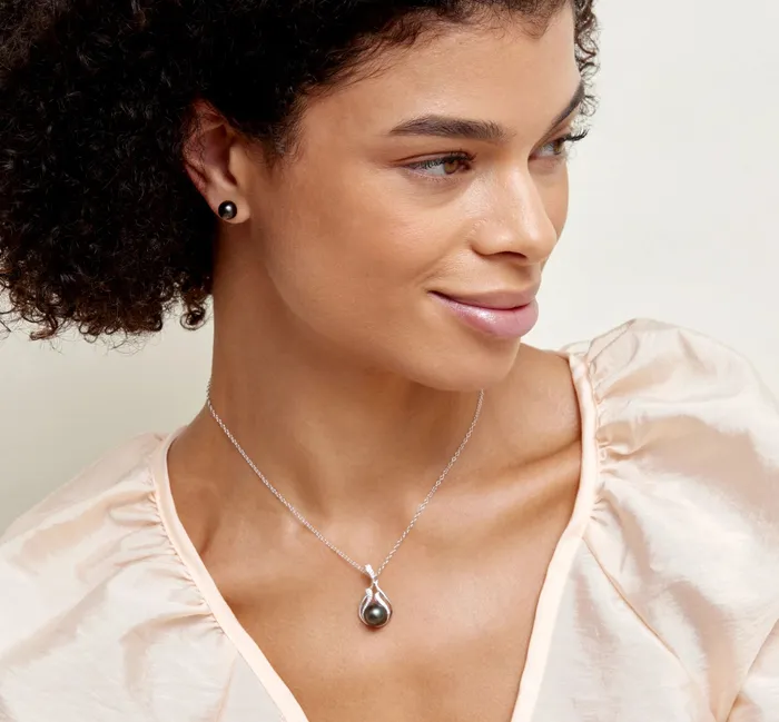 SPT Earrings Tahitian Pearl Earrings 8090mm