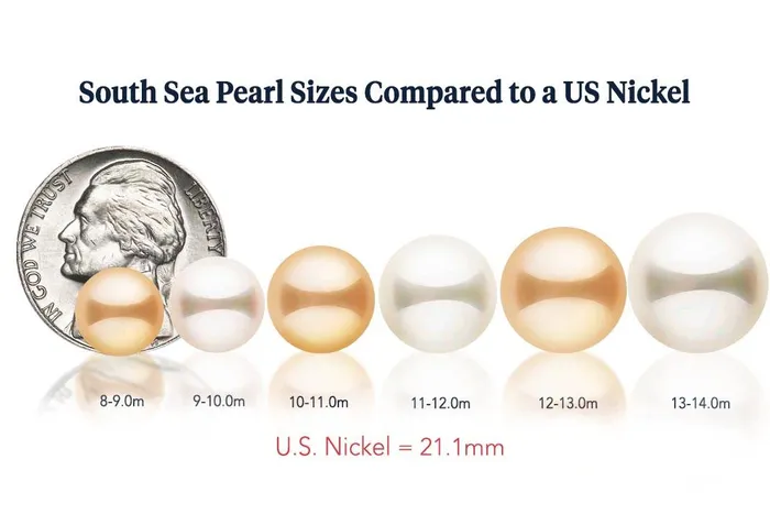 SPT Necklaces 1315mm Golden South Sea Pearl Necklace AAAA Quality