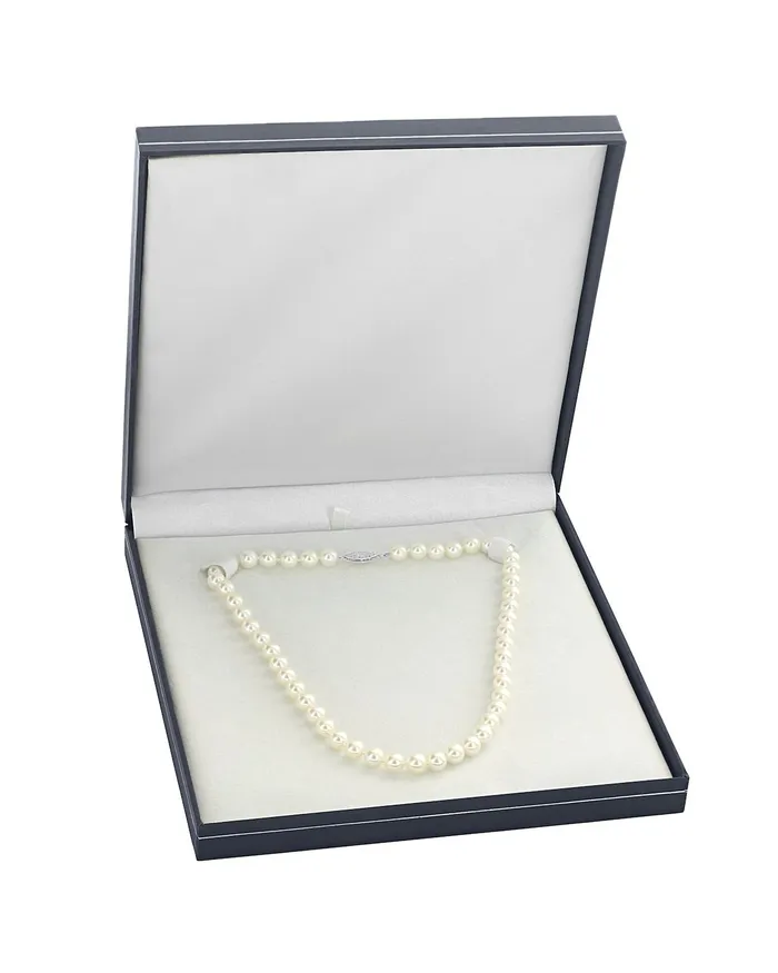spt Necklaces 5070mm Japanese Akoya White Graduated Pearl Necklace