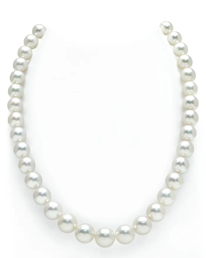spt Necklaces White South Sea Pearl Necklace 90110mm AAAAAAA Quality