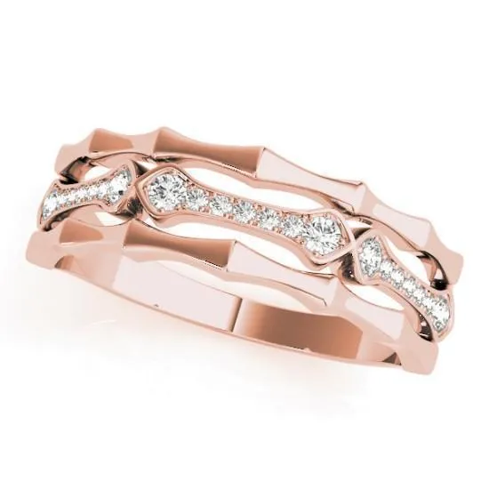 Stackables 12 Eternity TriTone Gold Triple Band Pinpoint Set Diamonds 3Band Set Selectables Fire Brilliance Rings