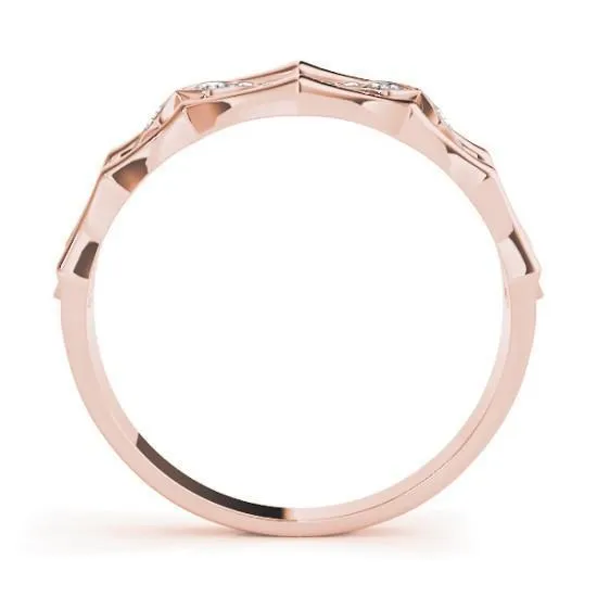 Stackables 12 Eternity TriTone Gold Triple Band Pinpoint Set Diamonds 3Band Set Selectables Fire Brilliance Rings