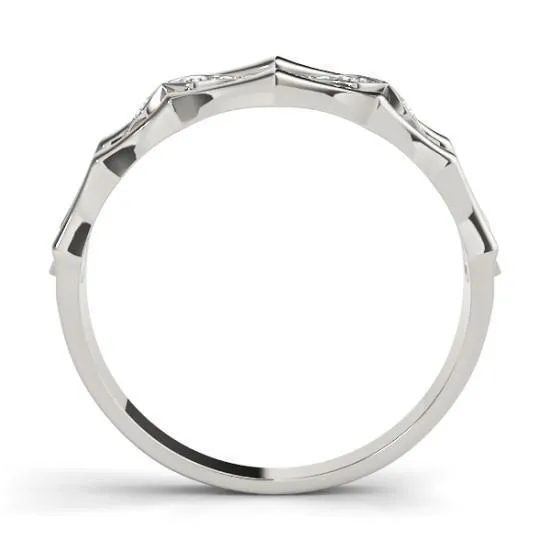 Stackables 12 Eternity TriTone Gold Triple Band Pinpoint Set Diamonds 3Band Set Selectables Fire Brilliance Rings