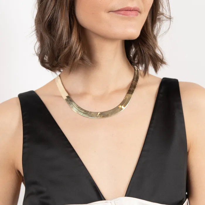 STORE 5a PreOwned Herringbone Necklace Necklaces