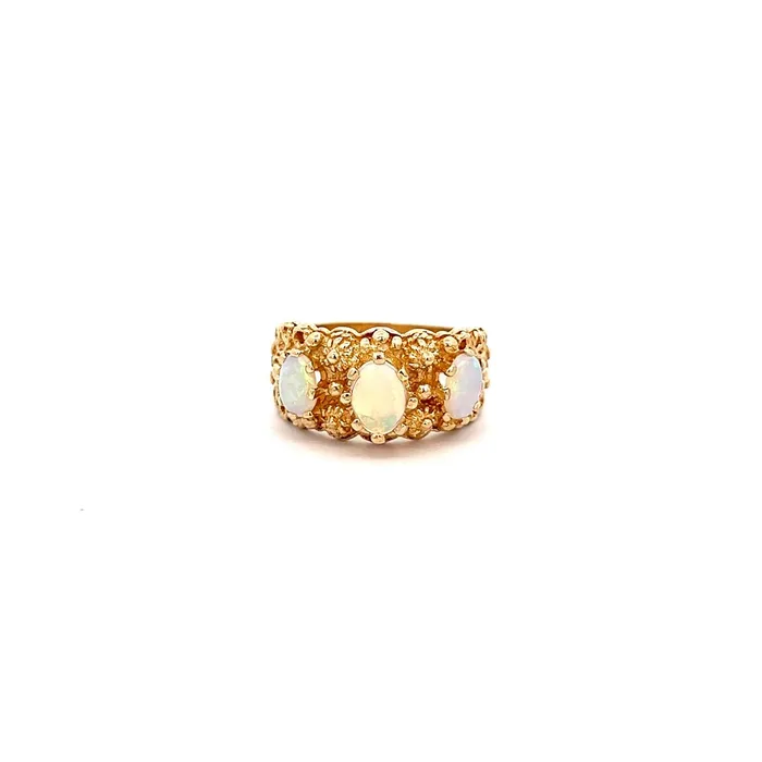 STORE 5a PreOwned Opal Nugget Style Ring Rings